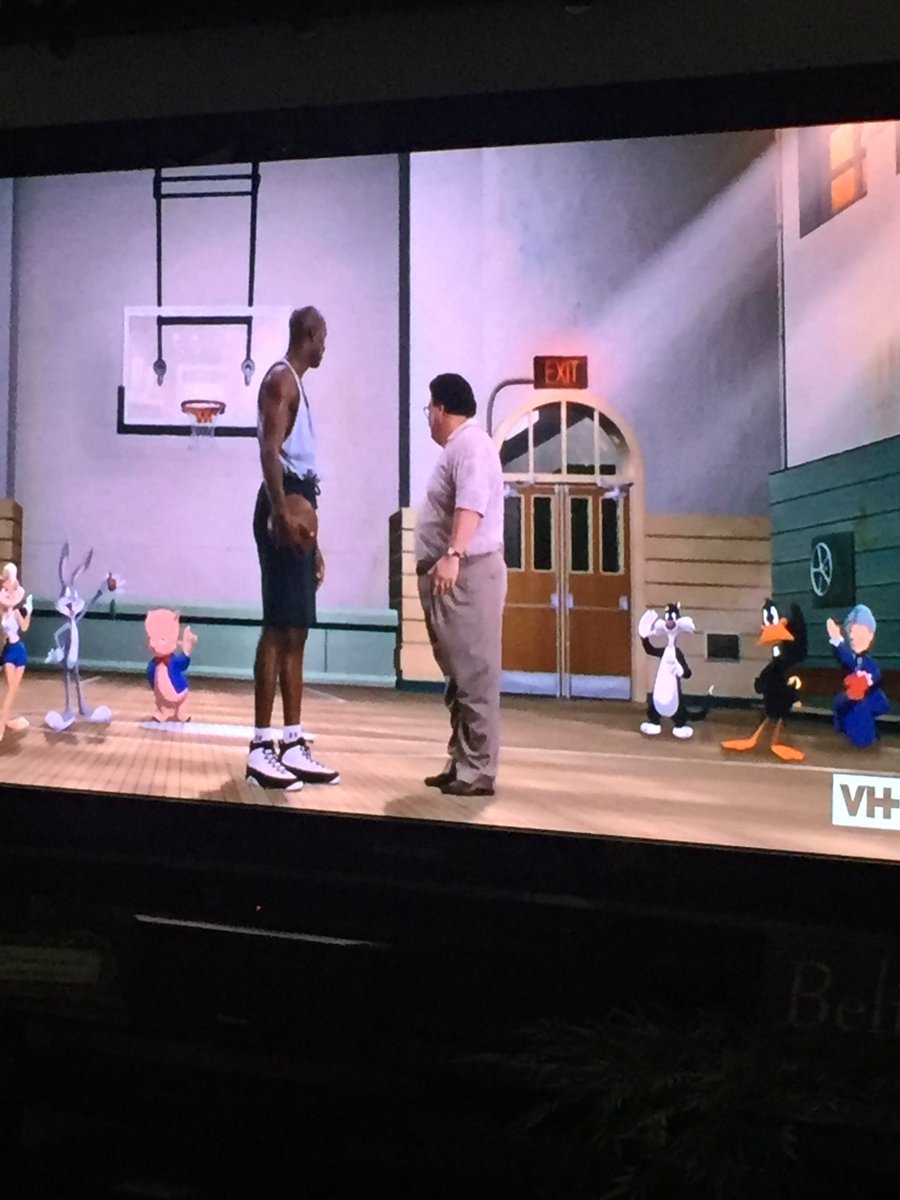 mmakeever's tweet photo. Ok, the debate is over. Two words: Space Jam. Lebron, really? #summerbreak #jordanvsjames #NBA #GOAT https://t.co/S4dZOSxR8m