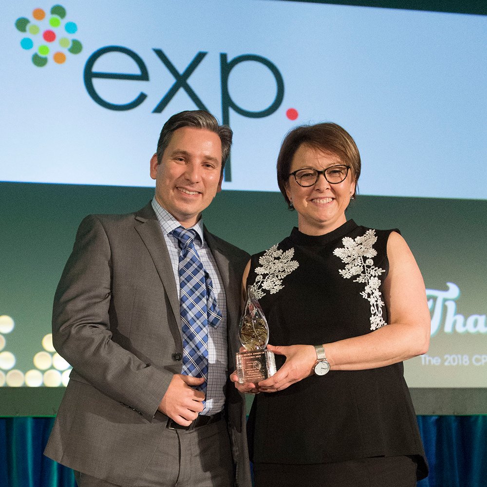 EXP_Global_Inc's tweet photo. Last night, #expressomag received an Award of Excellence from @CPRSNational for Best External Publication! Check out the issue that has everyone talking > https://t.co/eRRFRDcgJu #CPRS2018 #that70sGala #EXPawards https://t.co/X17J6qYLk6