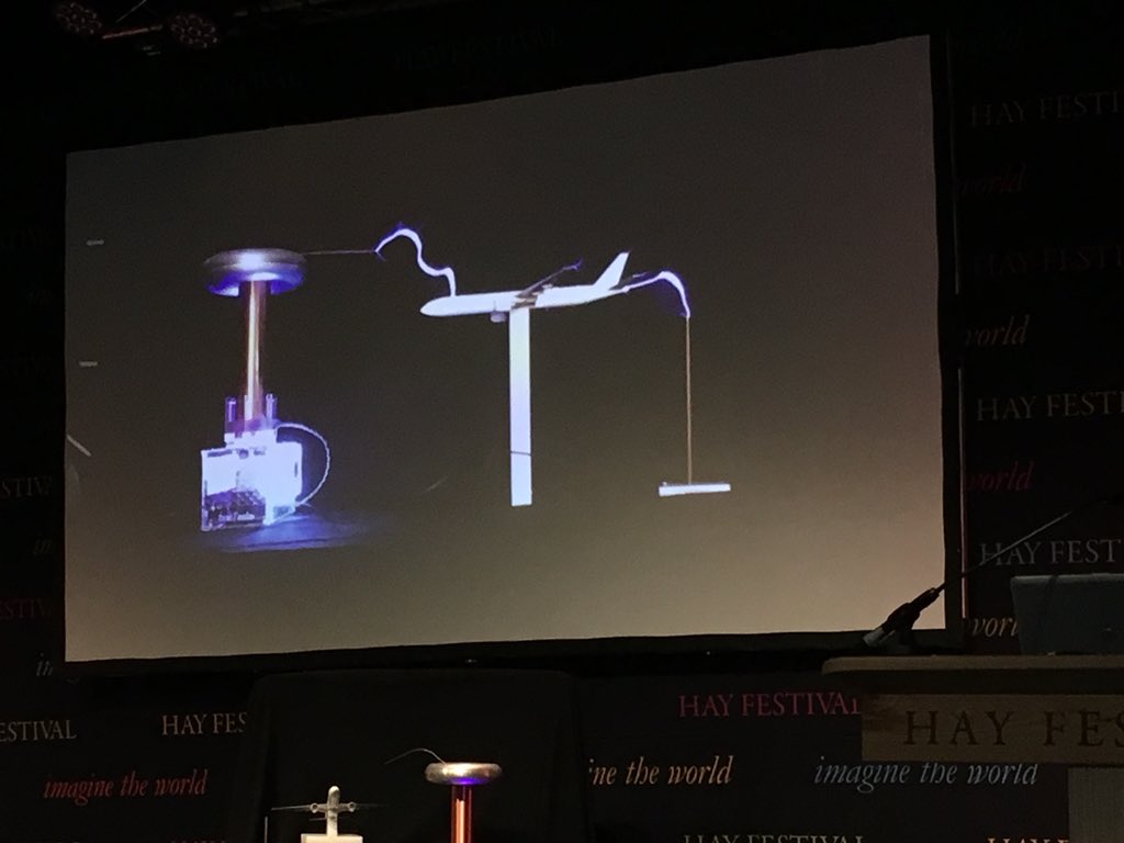 iamcardiffuni's tweet photo. Lots of questions from a packed out crowd for Daniel Mitchard @EngineeringCU #cardiffseries #HayFestival2018 https://t.co/GpaLatyxkr