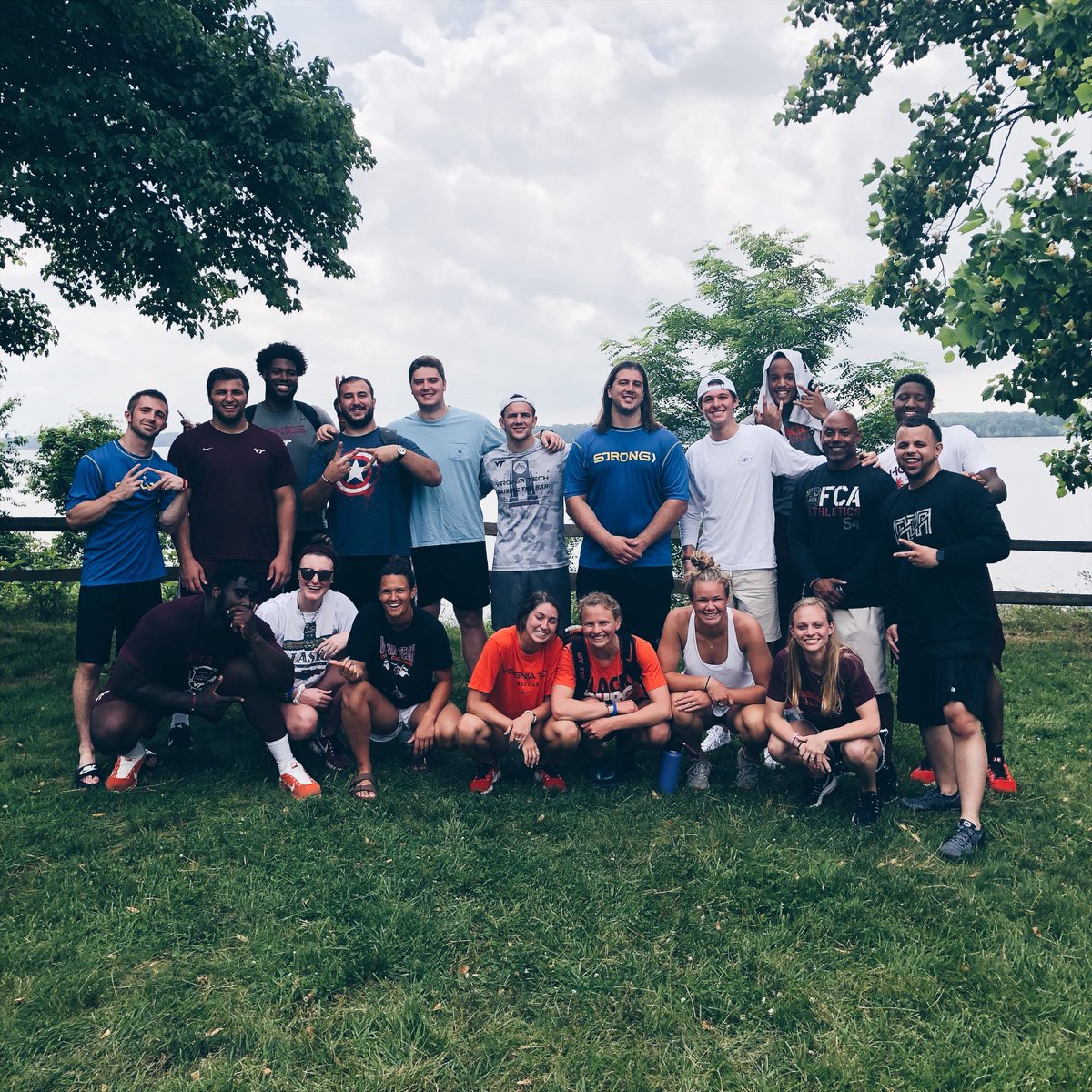 HokiesFCA's tweet photo. We are thankful for the way the Lord showed up and showed out this weekend at our Mid-Atlantic College conference! Our campus will never be the same after this weekend! #FCAMACC https://t.co/MP8HeeobHM