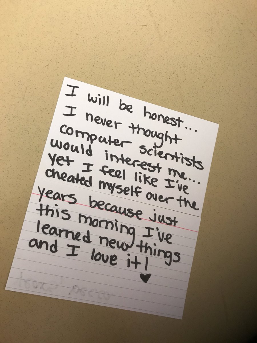 StultzMrs's tweet image. Computer scientists are RAD #CSESD112 #CSforAll