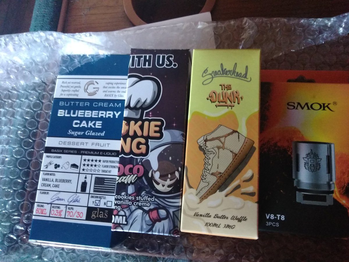 Vape Mail!!! Anyone else getting their stuff today since mail didn't run yesterday?