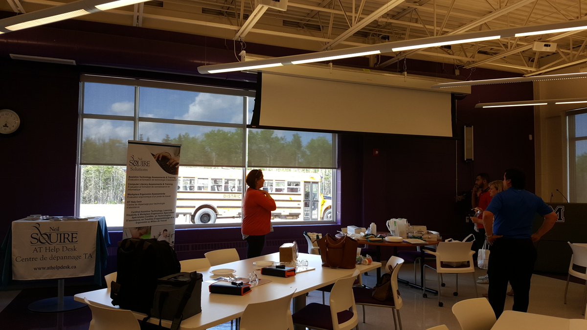 ATHelpDesk's tweet photo. Getting ready for tomorrow's LipSync Buildathon at Moncton High School! #MakeAccess @MakerMakeChange https://t.co/edP9Rigebx