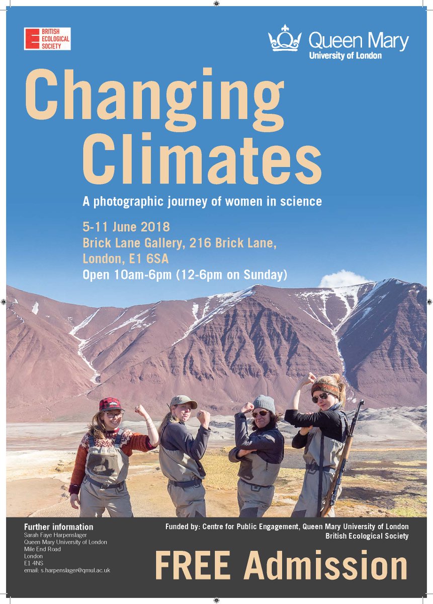 Changing Climates (@wis_exhibition) on Twitter photo Hi <a href="/500ws_London/">500ws London Pod</a> ! You and your followers might be interested in this photo exhibition I am organising on women in science, showing images and personal stories of female scientists who went to the Arctic: sbcs.qmul.ac.uk/research/resea… Hi <a href="/500ws_London/">500ws London Pod</a> ! You and your followers might be interested in this photo exhibition I am organising on women in science, showing images and personal stories of female scientists who went to the Arctic: sbcs.qmul.ac.uk/research/resea…