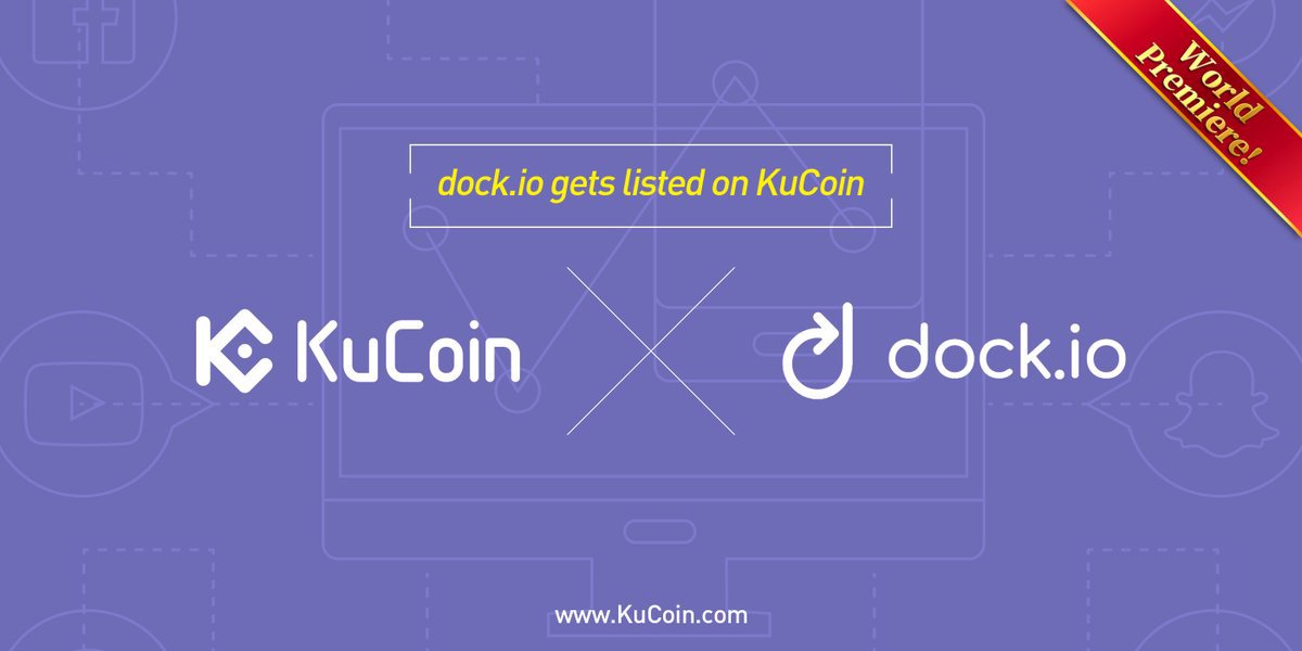 Kucoininfo's tweet photo. 📢📢 Dock is now listed on KuCoin 📢📢

==> https://t.co/o9HkbRlOgH             

$Dock = $0,109612 USD 
+10,79% (24h) 📈
Market Cap: $25 051 831 USD 

@Dock_io #cryptocurrency #exchange #BTC $ETH https://t.co/AS4Avtfx8S