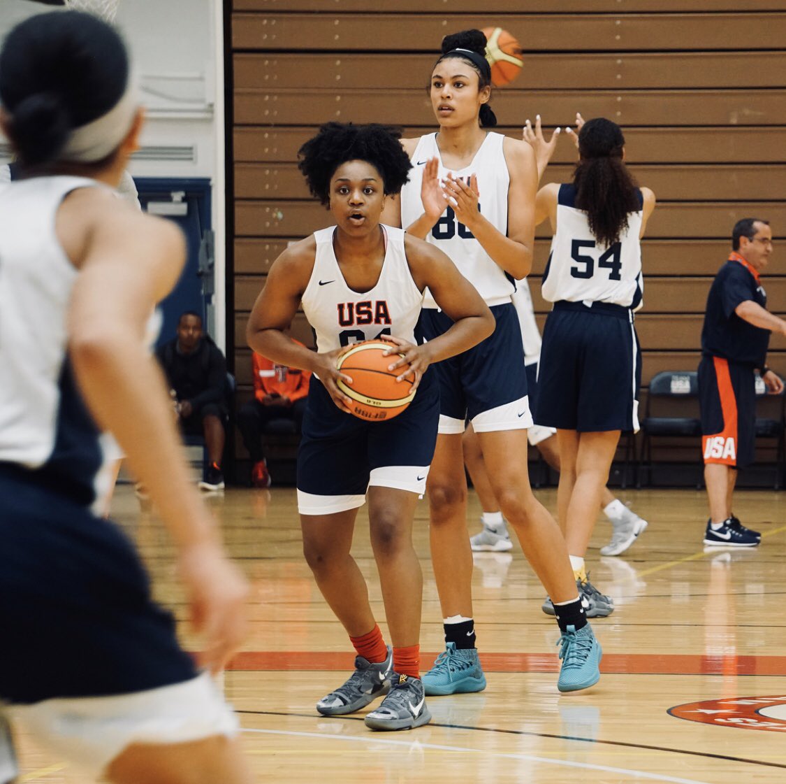 iamchristynw's tweet photo. Blessed to be able to compete for another gold medal. Thank you @usabasketball 🇺🇸🏀 https://t.co/VVc60WN5kl