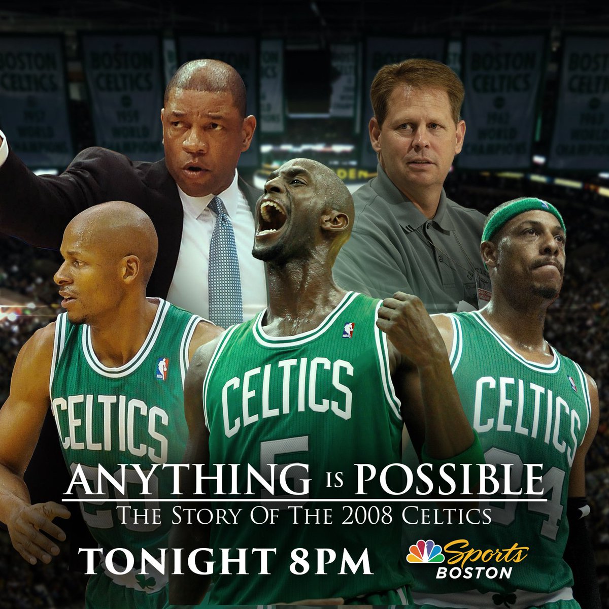 NBCSCeltics's tweet image. RT if you will be watching tonight!

Anything is Possible: Story of the 2008 Celtics
 
⏰ - 8:00 PM on @NBCSBoston