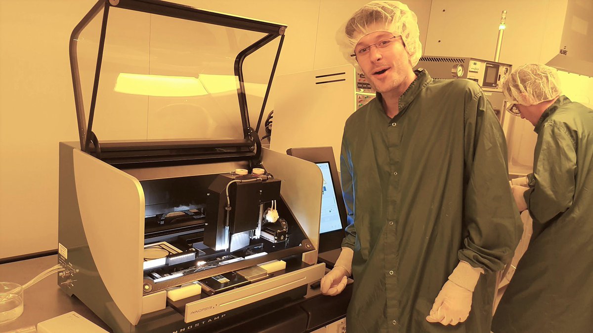 Item 1/34 of #ShoesmithCFI  installed and running <a href="/WesternNanofab/">Western Nanofab</a> . Thanks to <a href="/InnovationCA/">CFI / FCI</a> and <a href="/OntInnovation/">Ontario Innovation</a> fundings, this <a href="/innopsys/">Innopsys</a> Nanoimprint lithography unit will enable nanoscale patterning  over 4" wafer. New surfaces properties, new devices, new tools for Innovation.