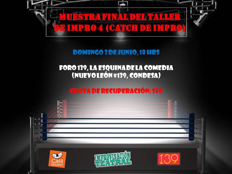 NandodeOca's tweet photo. Este domingo (3) es nuestra muestra final de #impro4 en @ciento39. Si están en el DF, vayan a vernos 🍻 será a las 18:00 horas 😎
(Sí, es spam). https://t.co/f8H0orNIOO