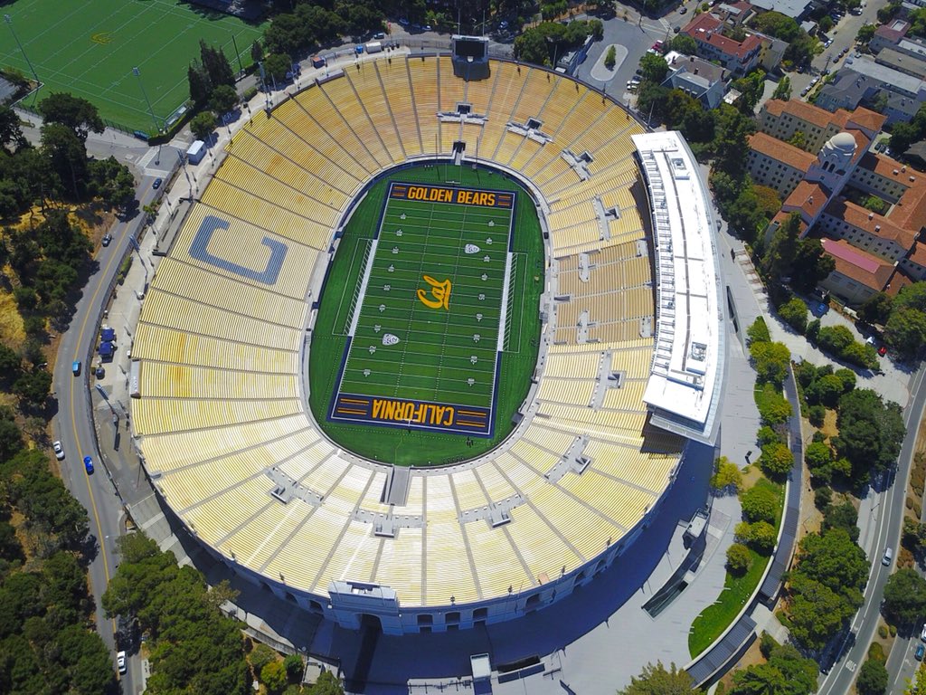 CalAthletics's tweet photo. Home Sweet Home. #BearTerritory https://t.co/BcFSssnJ1X