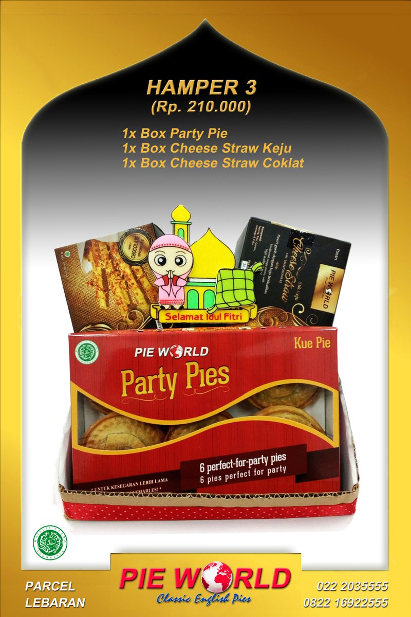 pieworld_id's tweet photo. Ramadhan is coming soon. Lots of Hampers available to order here at Pie World. We are offering a special discount for all orders which are made and paid for in advance. Please call 0822 169 22555 mobile or WhatsApp
#ramadhan
#pieworld
#classicpies
#lotsofhampers https://t.co/VAdjgPp6u8
