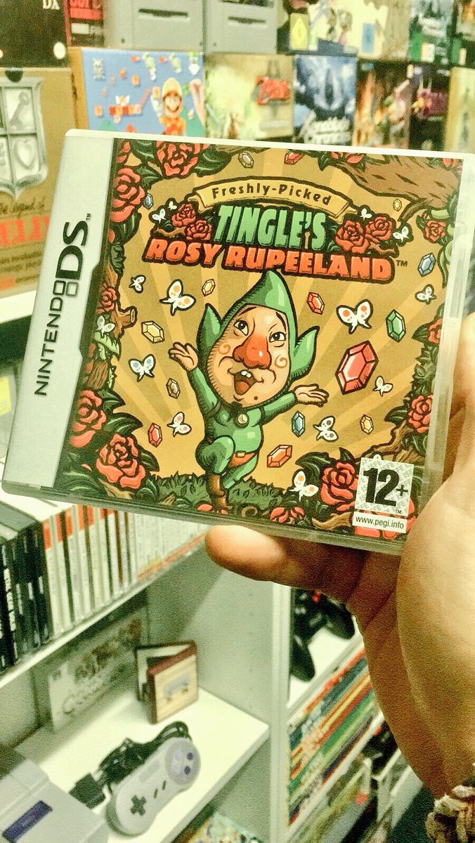 nintencollect's tweet photo. Today’s #GameFromOurPAL for the second and final #TueDSay of our #ZeldaWeeks is the Jutman’s (@theC0llect0r82’s) #PALversion of Freshly-Picked Tingle’s Rosy Rupeeland for #NintendoDS! https://t.co/XDegpOHltr