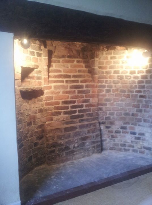 Fireplace repointed and repaired. Ready for new flue ift.tt/1bLeAFf