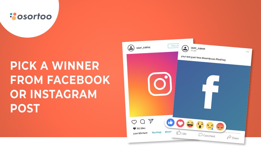 osortooapp's tweet photo. Randomly select winners from people who liked, commented, or both on your Facebook or Instagram posts!
Subscribe now to our newsletter on https://t.co/3lT3M6aXiQ
--
#facebook #instagram #pick #winners #randomly #random #pickawinner #winners #contest #draw #like #comment https://t.co/0AfdBlQrvN