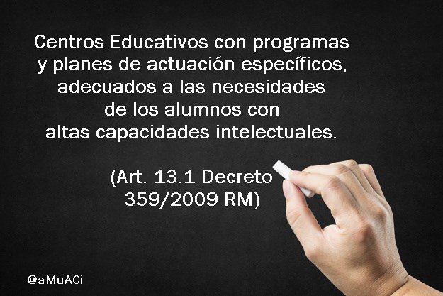 Recuerda que tus ACIs tienen derecho a una detección, a un informe psicopedagógico, a un PTI y a una atención educativa específica #enHorarioEscolar ...y a todo eso, la familia debe tener acceso.