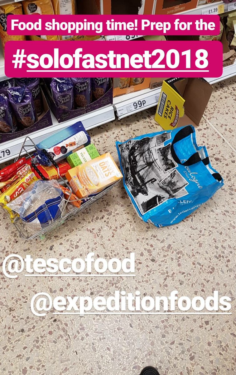 CSmithNutrition's tweet photo. @RacingCM getting the race fuel in for the #SoloFastnet2018 @ExpeditionFoods 
@Tesco https://t.co/hIKjQA8FQ2