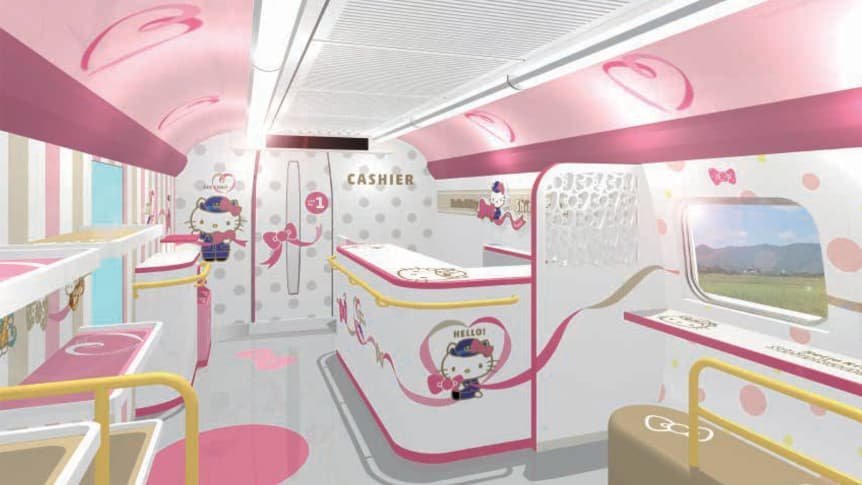 World’s cutest bullet train? Hello Kitty Shinkansen unveiled in Japan bit.ly/2LAW45X