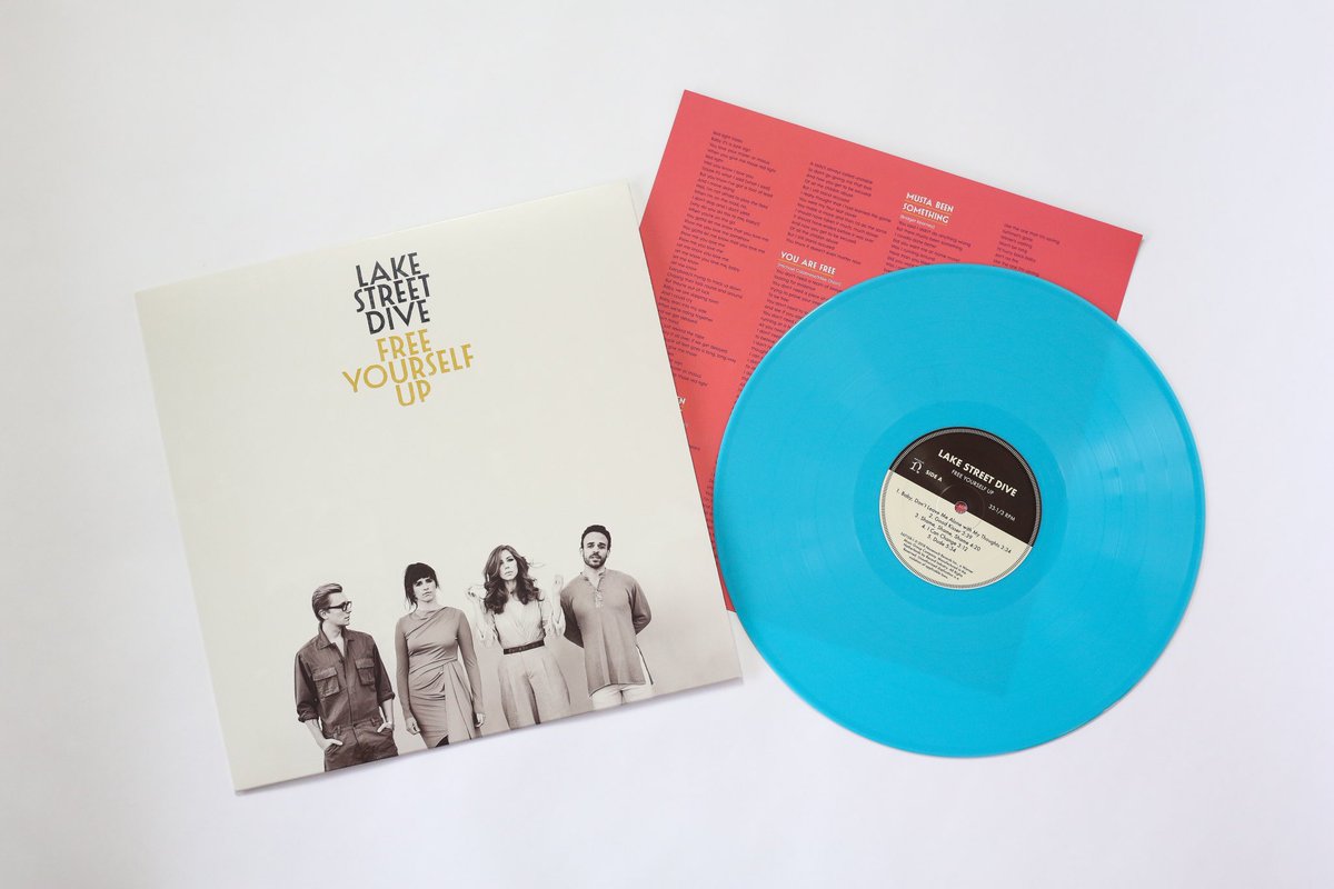lakestreetdive's tweet photo. Reminder! Free Yourself Up is available exclusively on baby blue vinyl through @MagnoliaRecord. But if you want it, get on it! This Thursday is the last day to subscribe to receive #FreeYourselfUp! Head to https://t.co/tt2VRdniDK for more deets. https://t.co/fBBh3g0n6f