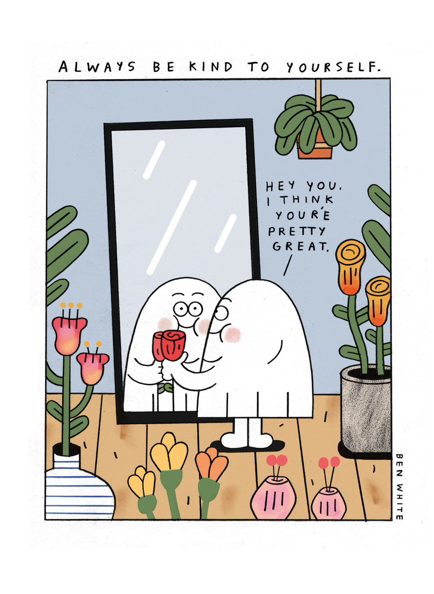 ALWAYS, treat yourself right <3
This card was designed by the talented Ben White and is available as a Greetings Card from our store - https://t.co/mkbwOfdVAN <3