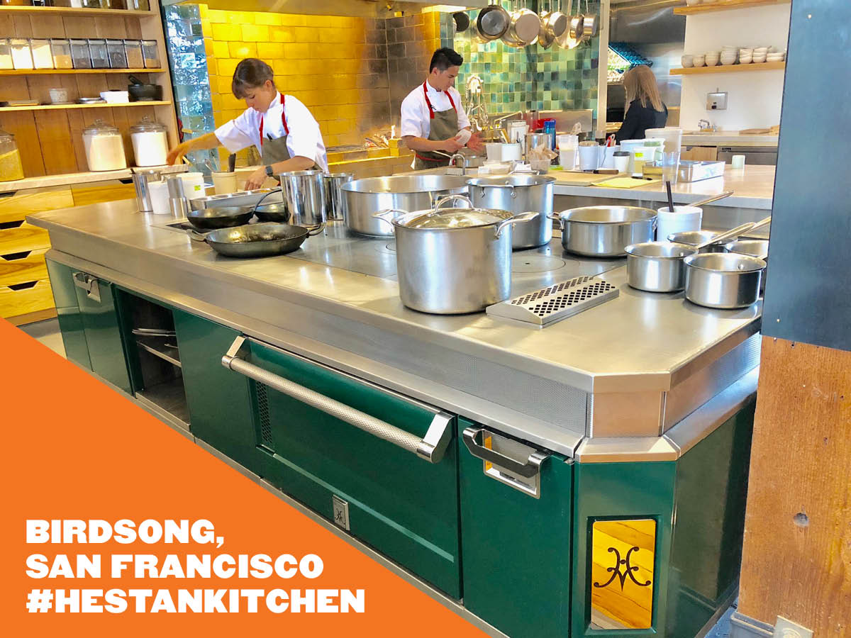HestanTeam's tweet photo. There’s a lot of big news happening in the Bay Area’s restaurant scene. And at the helm lies Birdsong. Immaculate things are destined to come out of Chef @chrisbleidorn's #HestanKitchen, and we're honored to be alongside for the journey. Learn more: https://t.co/s2yVop8kOe https://t.co/JQPfzF70cu
