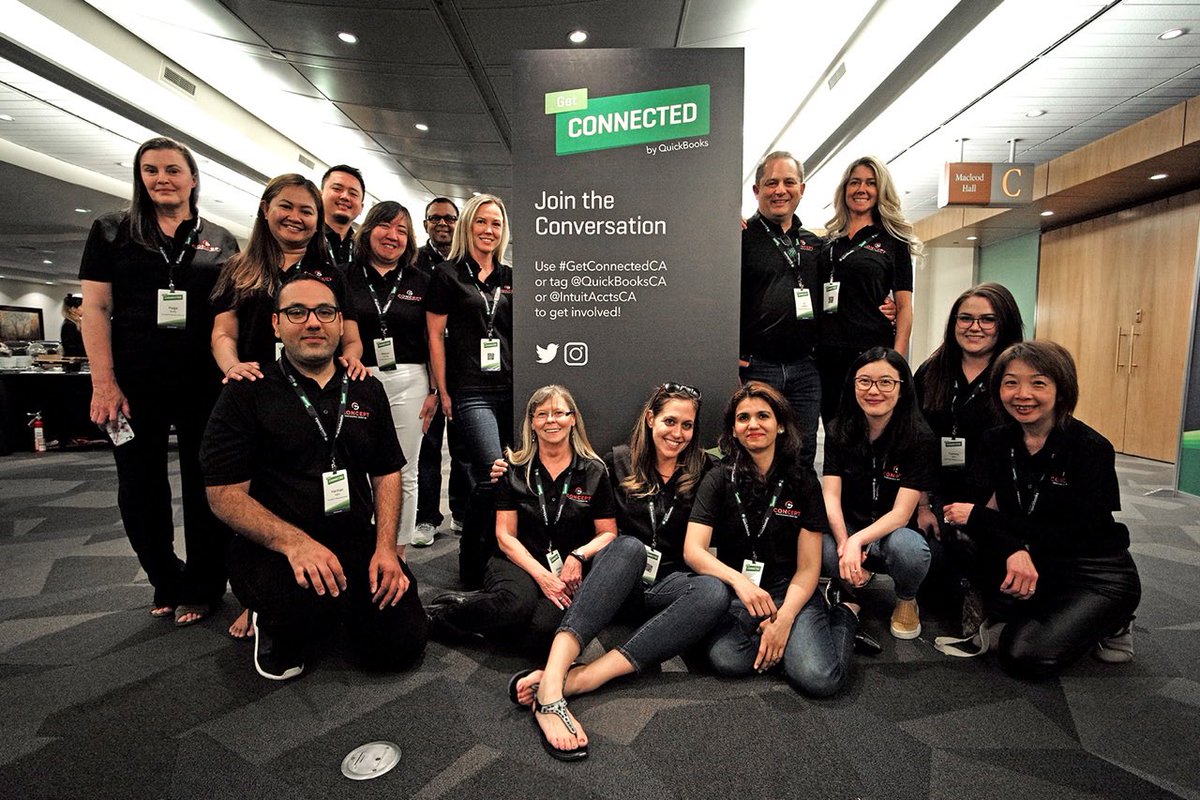 Our group of 15 delegates from <a href="/conceptyyc/">Concept Group</a> is really enjoying this conference! It’s made our team closer and has given us so much to take home and implement in our practice. Thank you <a href="/quickbooksca/">Intuit QuickBooks Canada</a> and <a href="/intuitacctsca/">Intuit Accountants Canada</a> #getconnectedca has been so inspiring!