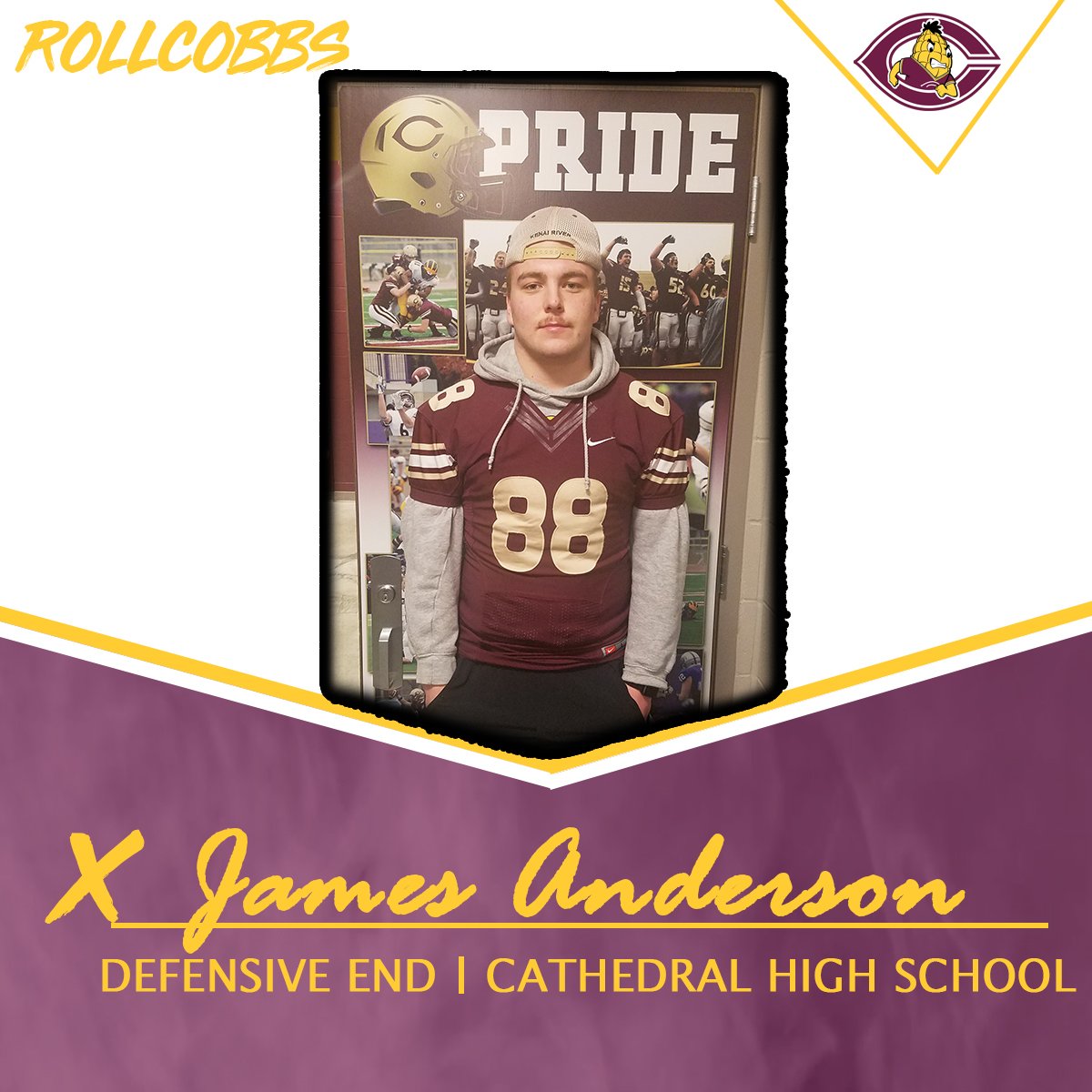 Welcome to the Cobber Family James! #TogetherWeWill