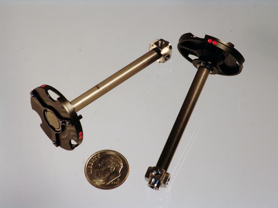 QMarkMfg's tweet photo. 9-20-9 - Two XXT adapter plates with built-in carbon fiber extensions and titanium M3 threaded hubs. #Manufacturing #technology #Additive #Lean #metrology #precisionmaufacturing #precisiontooling #Automotive #MedicalDevices #Aircraft #aerospace #Techtuesday https://t.co/p5xVU6JWmC