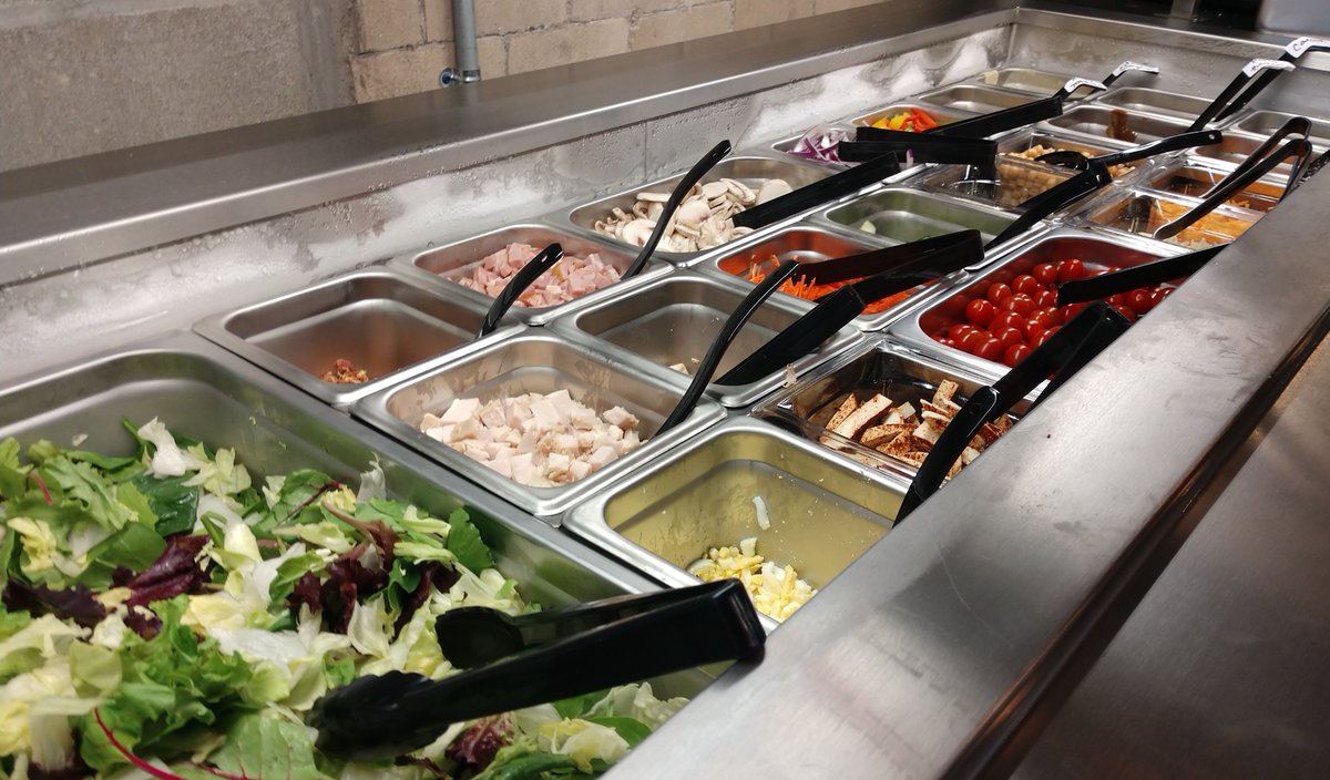 jubileemktcafe's tweet photo. #NationalSaladMonth may be ending, but our fresh salad bar is available weekdays 11am-3pm at @jubileemktcafe!  Stop in at 1160 W Broad St in #Franklinton! @GrazeColumbus #Cbuslunch https://t.co/DiR0RD96zo