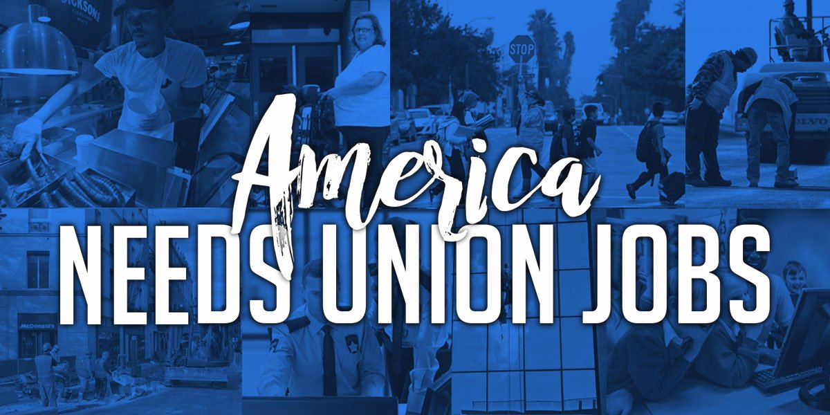 Stand with America’s working people. Together #WeRise and we resist the politics of hate and fear that divide us. Stand with working families across the country as we show our unity by holding up signs that send a clear message: #UNION  seiu.me/tw-anu-micro