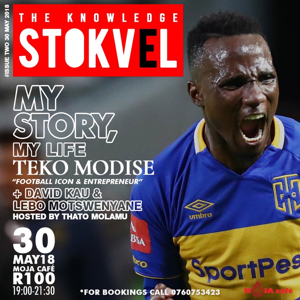 MagnificentComs's tweet image. Catch Football Icon &amp;amp; Entrepreneur .@Donadoni10 live at  .@MojaCafe tomorrow .

Investment fee: R100

For bookings :076 075 3423

#TheKnowledgeStokvel #knowledge #entrepreneurship #motivation #football #business #branding #marketing #publicrelations #socialmedia