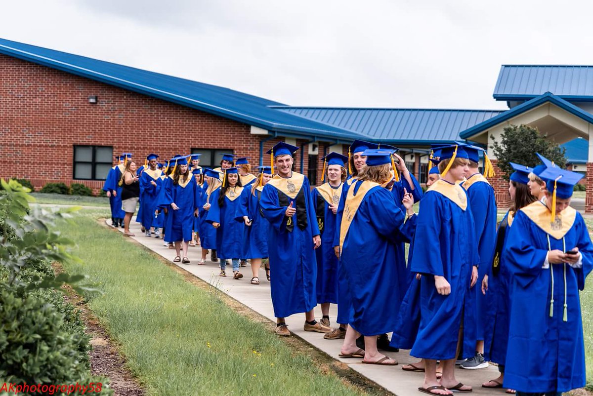 PHS Senior Walk today at Princeton Elementary School.