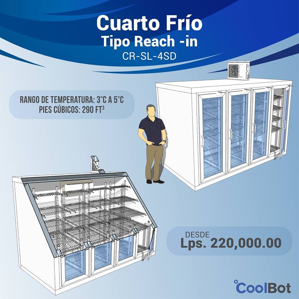CoolBotLA's tweet image. ¿Sabías qué con nuestros cuartos fríos tu consumo energético dismuye radicalmete, ya que el amperaje de las unidades de aire acondicionado es menor al de las unidades de refrigeración convencional?

Llámanos ya y cuida tu inversión. Tel: (504) 9751-5890.

#CuartosFríos #CoolBot