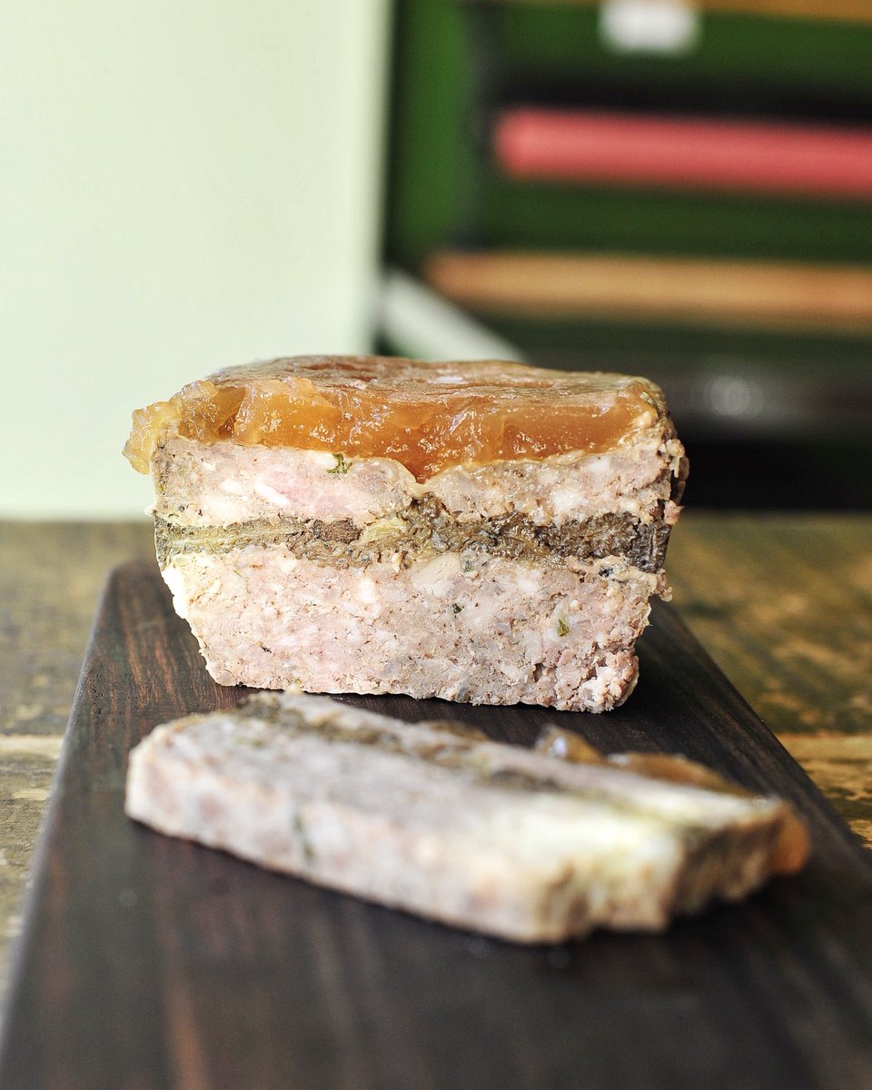 For a limited time—veal and morel mushroom pâté. 🍄.  #halifax #pâté #morels