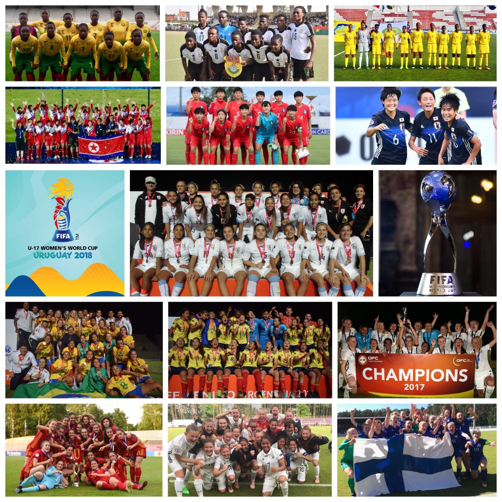 AUFfemenino's tweet photo. #U17WWC | Mañana a las 10 h se realizará el sorteo de los grupos de la Copa Mundial Femenina Sub 17 de la FIFA #Uruguay2018. Uruguay, como anfitrión, integra el grupo A y es cabeza de serie. Detalles: https://t.co/kNZfauSAEI https://t.co/dmvlZW4Kqd