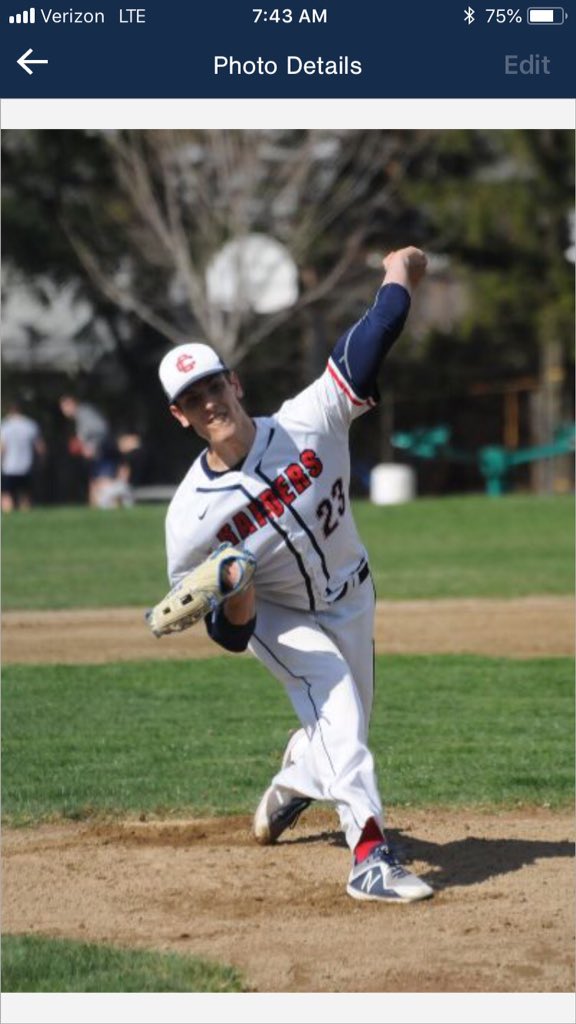 CCRaider_Basbll's tweet photo. Steve Hajjar...congrats on winning such a prestigious award as the Gatorade Player of the Year in Massachusetts this spring...you've made our program, our great school and your family very proud
#firstclasskid
@mvc_baseball https://t.co/ieKNubYlcd