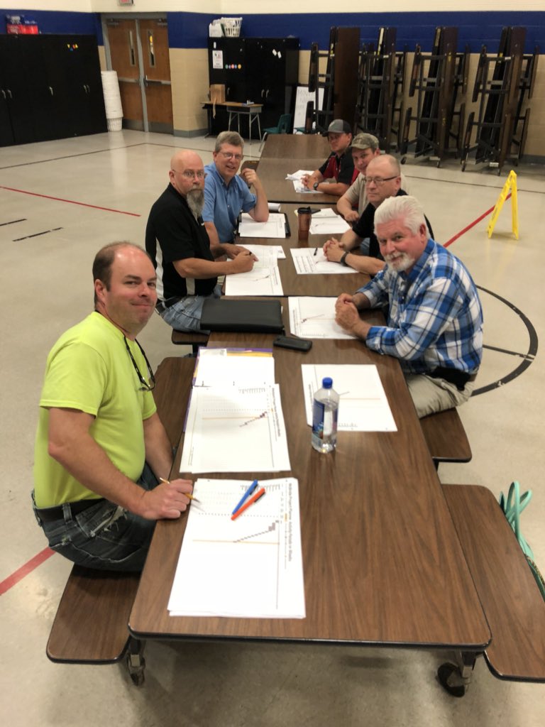 McBrideMtnLions's tweet photo. Have you ever wondered what happens at an elementary school when the kids are gone? @officialSPS -Here is a meeting at McBride today to discuss our upcoming building improvements and maintenance schedules. We are thankful for all their work behind the scenes! #McBrideJourney https://t.co/XhirWdBrGa