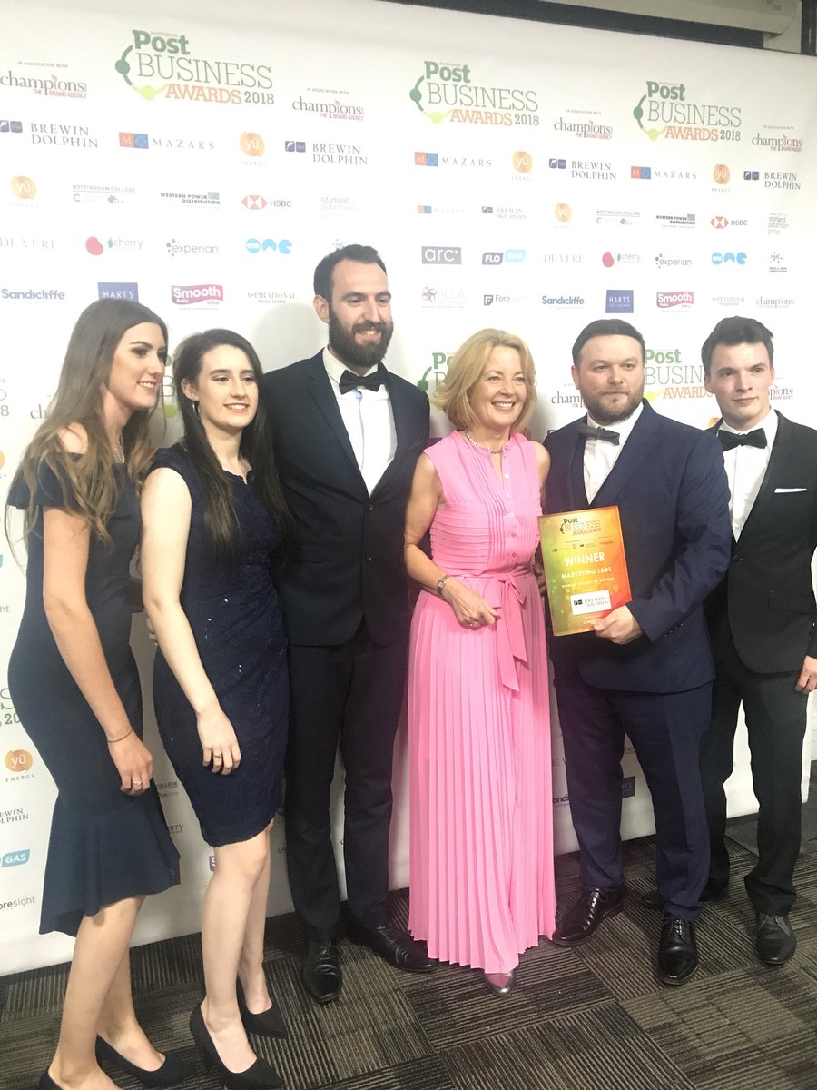 Congratulations to <a href="/MarketingLabsUK/">Marketing Labs</a> on winning the Start Up Business of the Year Sponsored by <a href="/brewindolphin/">RBC Brewin Dolphin</a> #Winner #NPBA2018