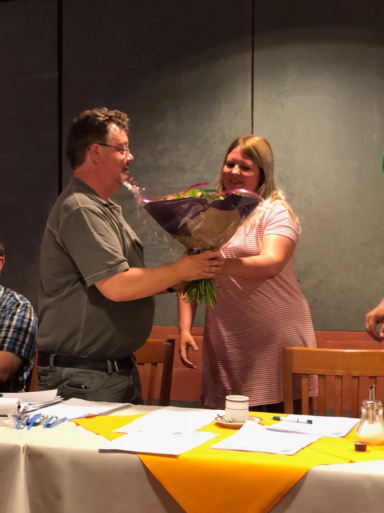 CDAMontferland's tweet photo. Vanavond op onze ALV is Aschwin Bosman benoemd tot voorzitter van @CDAMontferland. Van harte proficiat en succes de komende periode. https://t.co/6WHUrr3iru