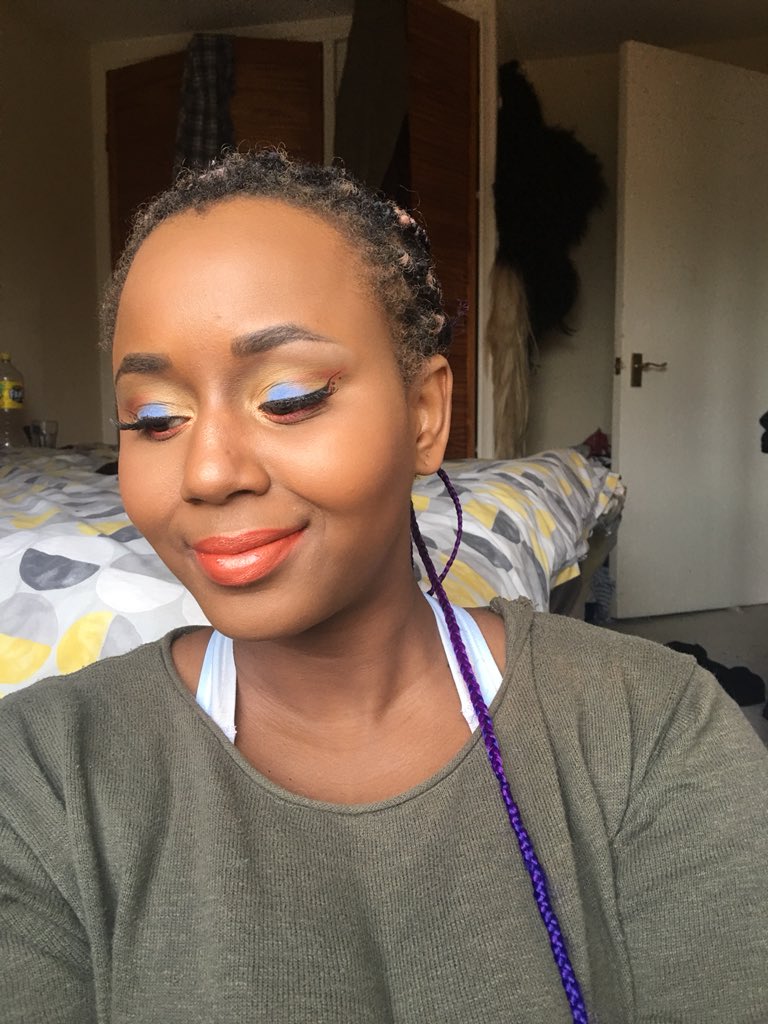 colorsparkly's tweet photo. I never really appreciated this look #makeup #groupchallenges #blackgirlmagic https://t.co/EhS4NoM6si