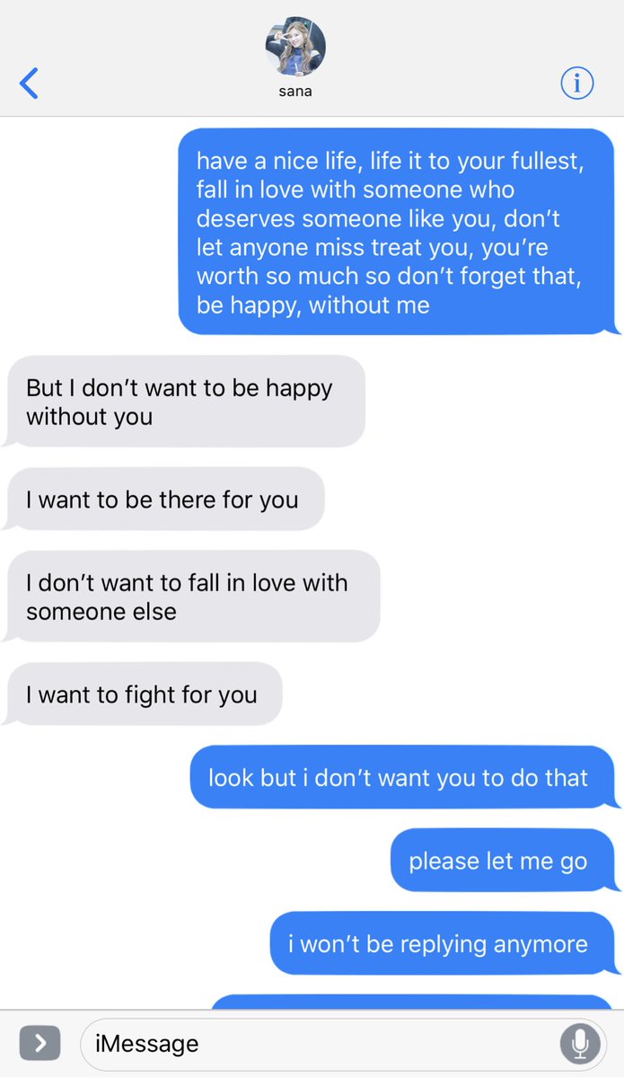 I should just end the story here, right? since not all stories have happy endings?