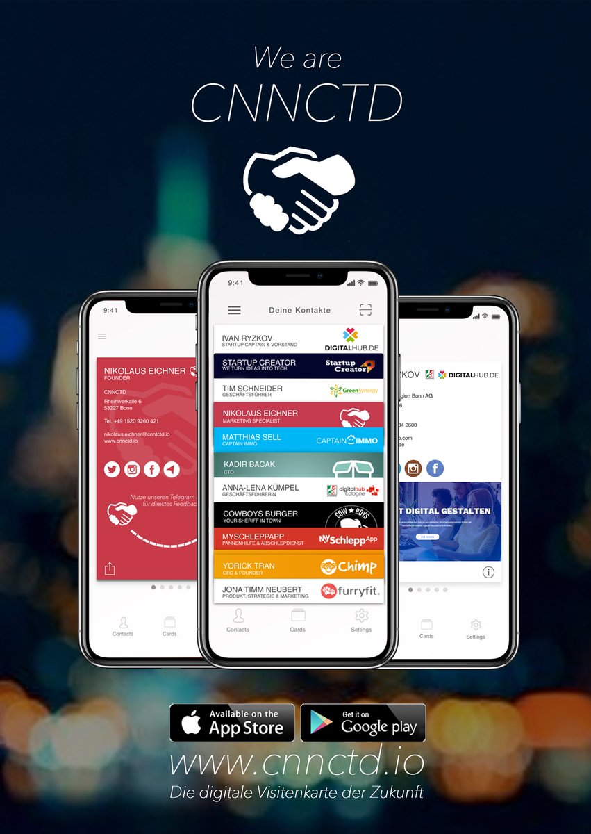cnnctd_io's tweet photo. In einer einer Woche findet ihr uns auf dem SummerSlam in Bonn beim @BonnHub. 
Registriert euch jetzt für die Alpha-Version indem ihr uns eine Nachricht mir eurer E-Mail-Adresse schickt und vernetzt euch live vor Ort. 
Let’s get #cnnctd https://t.co/tNLIDiPGWm