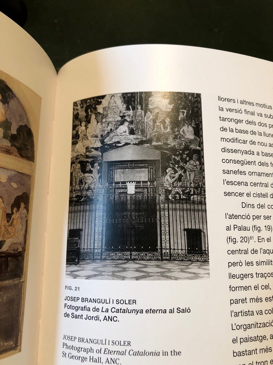 Com és conegut, el Saló Sant Jordi del Palau de la Generalitat va ser “redecorat” durant la dictadura de Primo de Rivera. Les fabuloses pintures de Torres Garcia van ser substituïdes per les que actualment encara llueixen. Un tema, doncs, que caldrà resoldre.