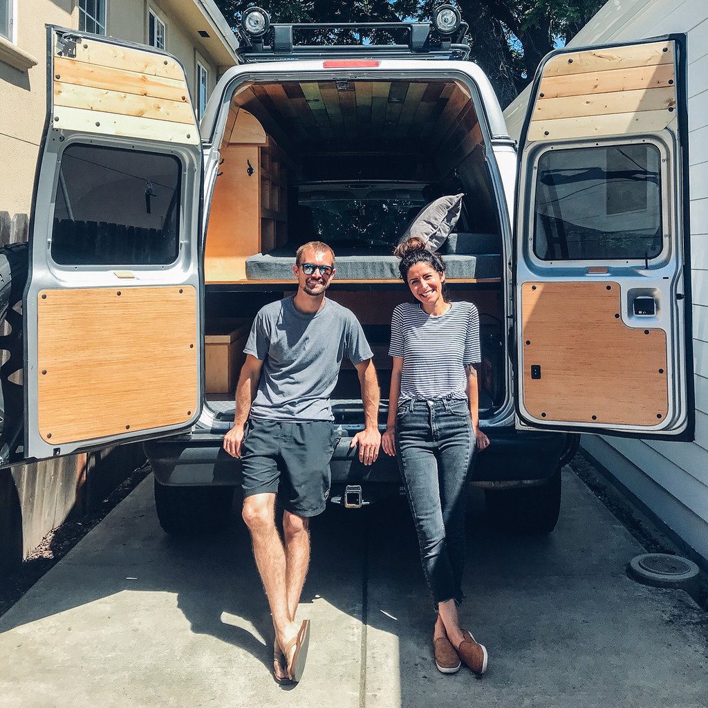 runawayvan's tweet photo. We just dropped off @noel_russ new van! Working with Noel was amazing and we couldn’t wait to travel from Colorado to California to hand off her adventure-ready rig. Stay tuned in the coming days as we release more photos and videos inside this rolling cabin! We love this on… https://t.co/fRZsZ0LtE5