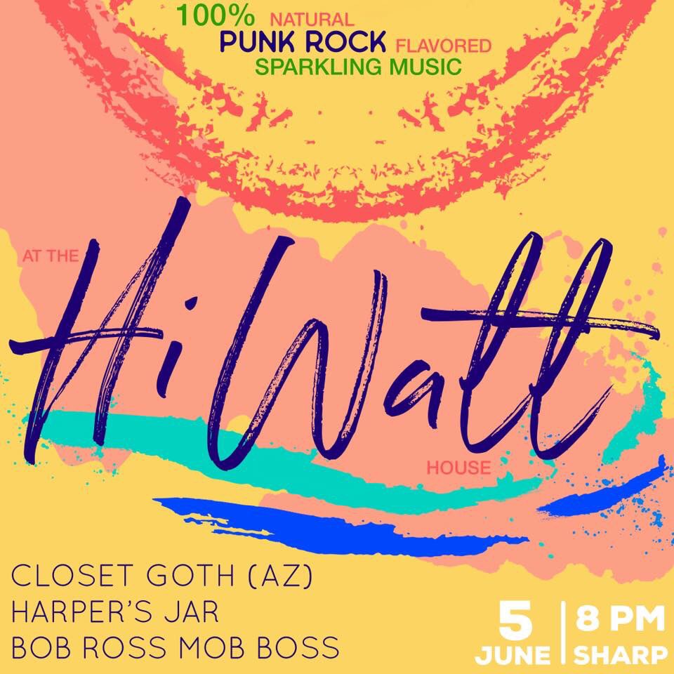 housewivesmn's tweet photo. Suprise! We’re playing at the Hi watt house with the amazing Closet Goth from Arizona! Come on out please we would love to see you! https://t.co/dVk00Hl1FT