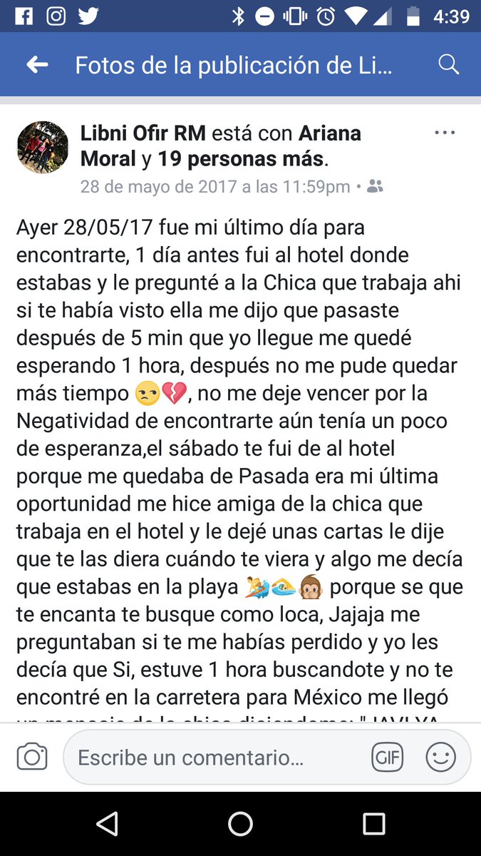 BautistaLibni's tweet photo. @JaviLQ mi vida ya ¿como estas? Espero que estés bien  Aquí te dejo a continuación una conmovedora historia en donde eres el ACTOR PRINCIPAL te AMO ♥️👑🌍 TE ESPEROO PRONTO POR ACAPULCO CON MUCHAS ansias! https://t.co/Nw33SKleVW