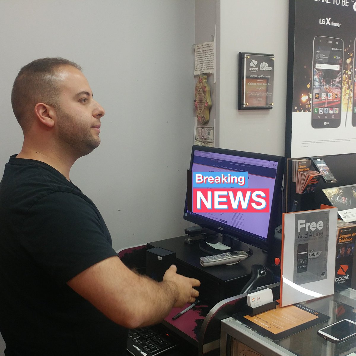Boost_TonyP's tweet photo. Double play Tuesdays @Cellular_Arena #BayRidgeBK Jimmy &amp; Co closing 1 #BoostUp! S9 and 2 line Port-In from TMO @shawnatspg #ClosethedayBKStrong https://t.co/Xlb7bEyBm0