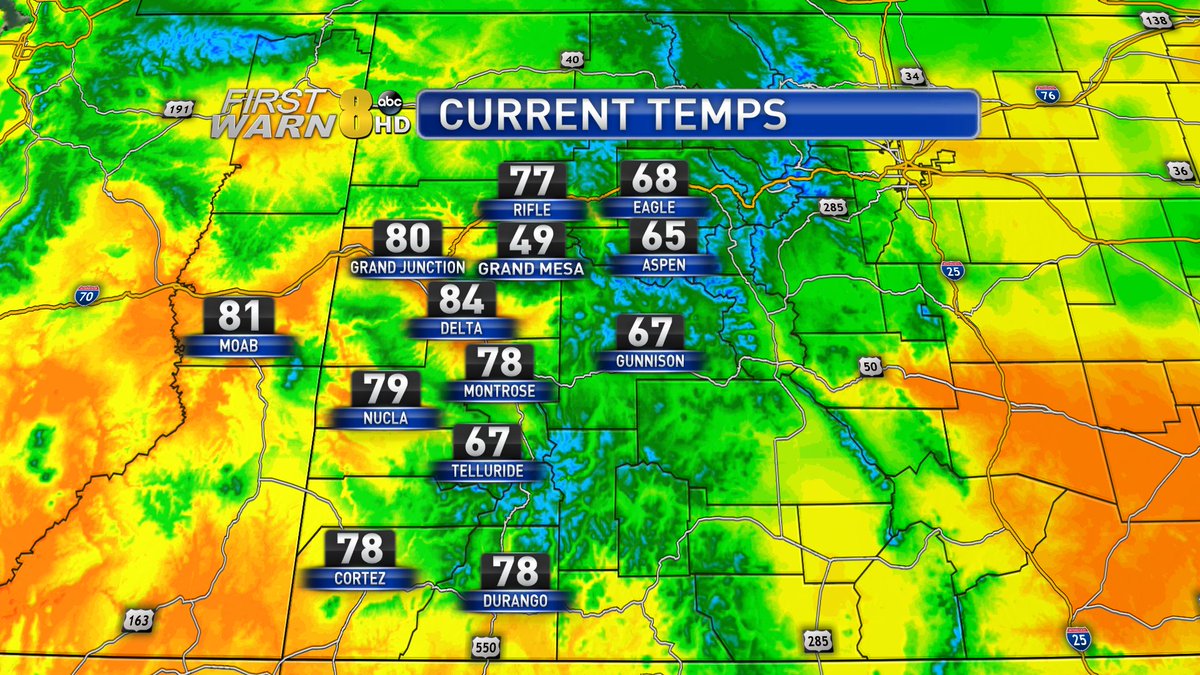 KJCTNews8's tweet photo. Feeling pretty good outside! This is what a typical late May day should feel like. Warmer for the next few days and the return of the windier conditions. Details tonight at 5:30.
https://t.co/qpTD76F2qk https://t.co/3E4G8yvx1g