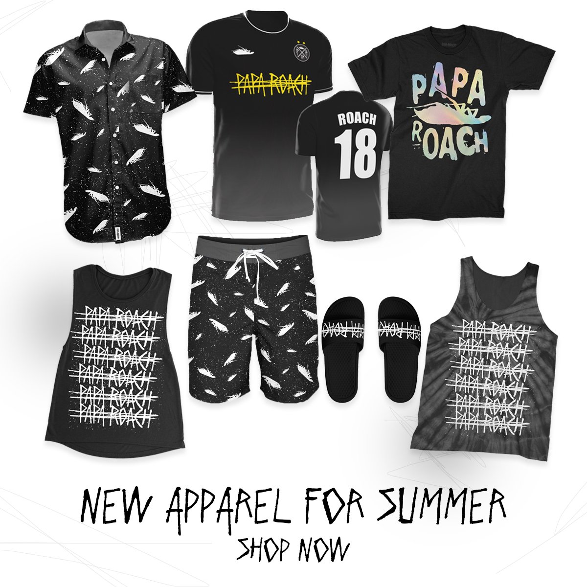 Kings Road Merch Lots Of New Additions To The Papa Roach Online Shop For Guys And Ladies Including A Limited Edition 18 Papa Roach Champions Soccer Jersey Pick Up