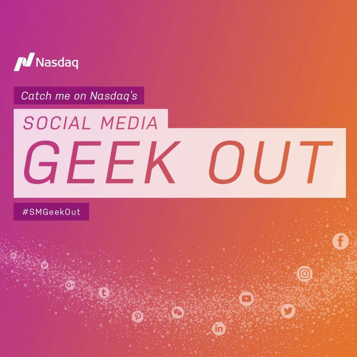 NasdaqExchange's tweet photo. #ICYMI: On today’s episode of #SMGeekOut, we sat down with @WeAreCisco’s @TheNameIsCasie to chat about the importance of employee branding and building community at work‼️

👀Watch the full episode here: https://t.co/8gd8YkmvYg https://t.co/jmzhSHu6HC