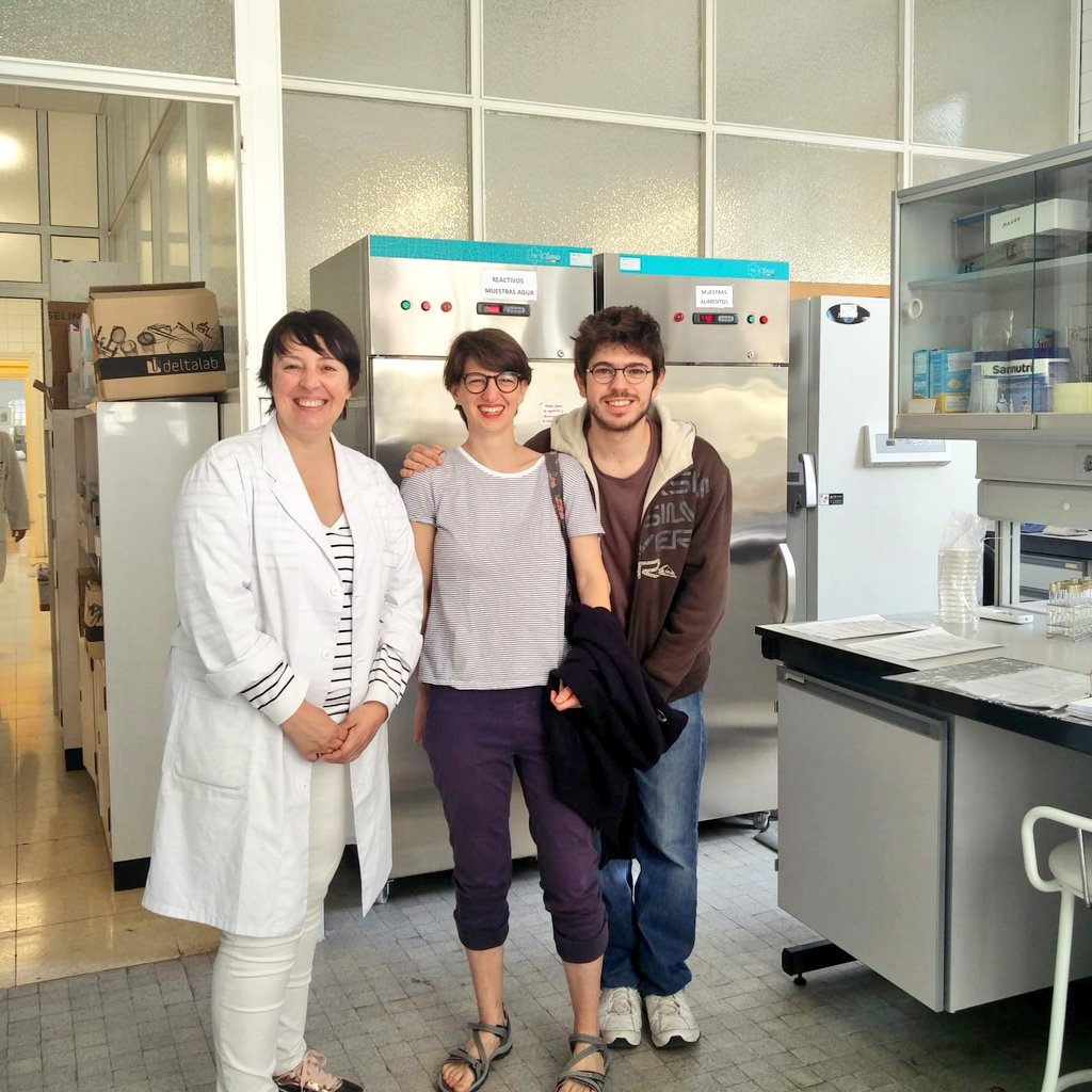 juanmagararc's tweet image. The practicals of @eramusplusswis were done today in the labs of @Ayto_Sevilla with students from Spain🇪🇸, Poland🇵🇱, Lithuania🇱🇹, Romania🇷🇴... We tested the presence of bacteria in tap water and the quality of powdered milk. We enjoyed so much! @ossparis #waterwatchers